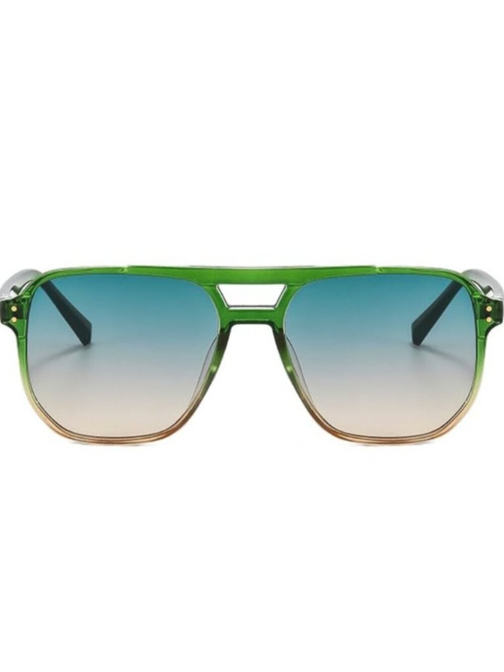 🆕 Retro Oversized Square Aviator Sunglasses for Women Men 70s Vintage Sun